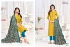 Evanka Vol 16 By Vishnu Roman Silk Dress Material 